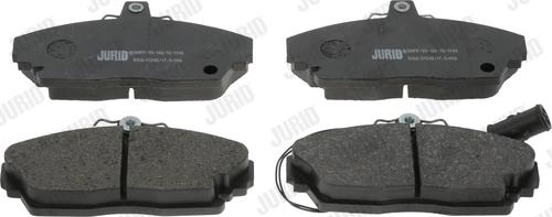 Jurid 572311J - Brake Pad Set, disc brake www.autospares.lv