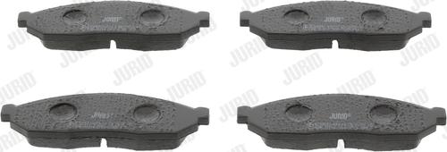 Jurid 572250J - Brake Pad Set, disc brake www.autospares.lv