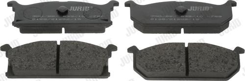 Jurid 572261J - Brake Pad Set, disc brake www.autospares.lv