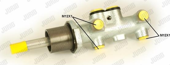 Jurid 133063J - Brake Master Cylinder www.autospares.lv