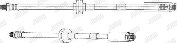 Jurid 173124J - Bremžu šļūtene www.autospares.lv