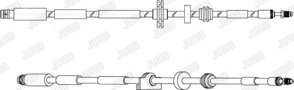 Jurid 173177J - Bremžu šļūtene www.autospares.lv