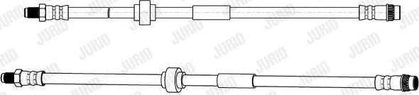 Jurid 173307J - Bremžu šļūtene www.autospares.lv