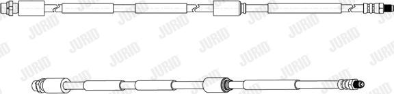 Jurid 173214J - Bremžu šļūtene www.autospares.lv