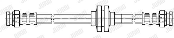 Jurid 172985J - Bremžu šļūtene www.autospares.lv