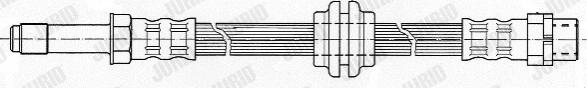 Jurid 172482J - Bremžu šļūtene www.autospares.lv