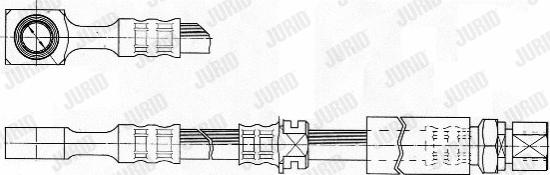 Jurid 172502J - Bremžu šļūtene www.autospares.lv