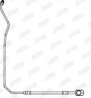 Jurid 172724J - Bremžu šļūtene www.autospares.lv