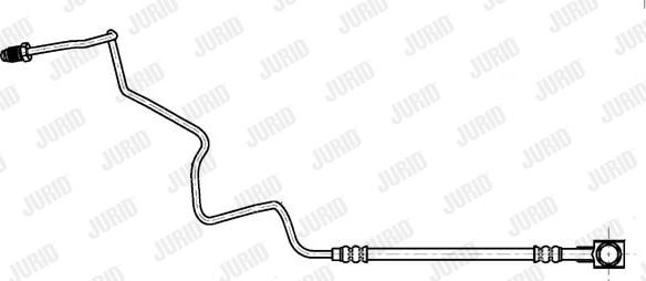 Jurid 172725J - Bremžu šļūtene www.autospares.lv