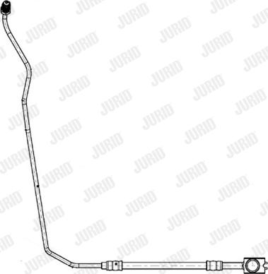 Jurid 172723J - Bremžu šļūtene www.autospares.lv