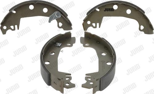 Jurid 361130J - Brake Shoe Set www.autospares.lv