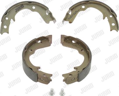 Jurid 362452J - Комплект тормозов, ручник, парковка www.autospares.lv