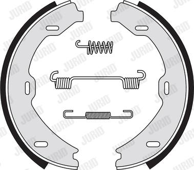 Jurid 362653J - Bremžu loku komplekts www.autospares.lv