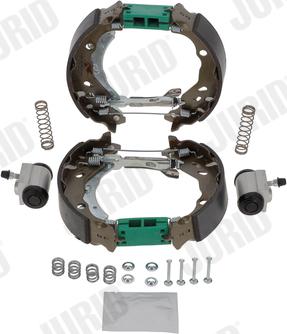 Jurid 381492J - Brake Shoe Set www.autospares.lv