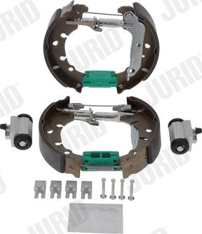 Jurid 381460J - Bremžu loku komplekts www.autospares.lv