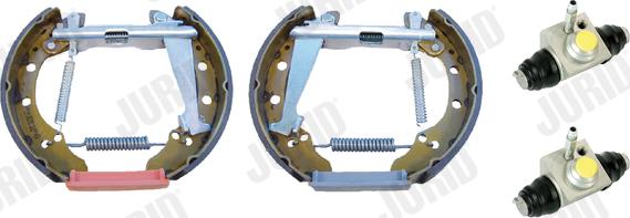 Jurid 381480J - Brake Shoe Set www.autospares.lv