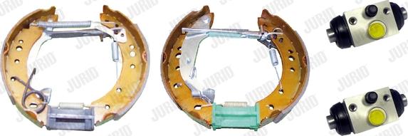 Jurid 381429J - Brake Shoe Set www.autospares.lv