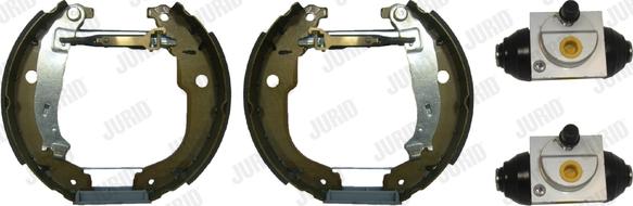 Jurid 381515J - Brake Shoe Set www.autospares.lv