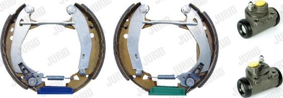 Jurid 381048J - Brake Shoe Set www.autospares.lv