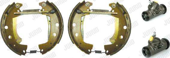 Jurid 381002J - Brake Shoe Set www.autospares.lv