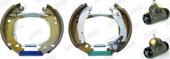 Jurid 381022J - Brake Shoe Set www.autospares.lv