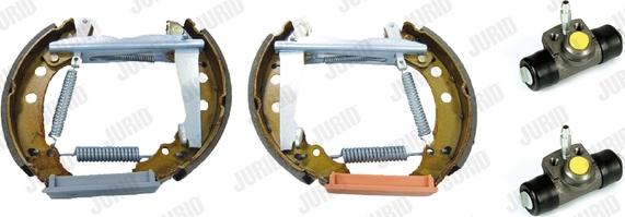 Jurid 381192J - Brake Shoe Set www.autospares.lv