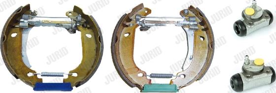 Jurid 381165J - Bremžu loku komplekts www.autospares.lv