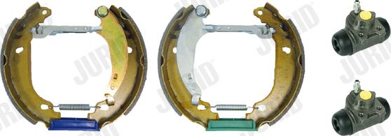 Jurid 381368J - Bremžu loku komplekts www.autospares.lv