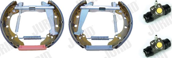 Jurid 381380J - Brake Shoe Set www.autospares.lv