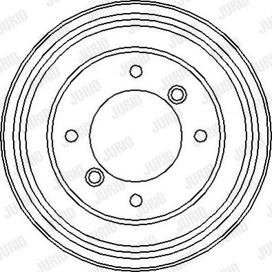 Jurid 329046J - Bremžu trumulis www.autospares.lv