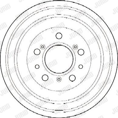 Jurid 329008J - Bremžu trumulis www.autospares.lv