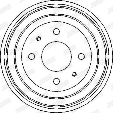 Jurid 329016J - Bremžu trumulis www.autospares.lv