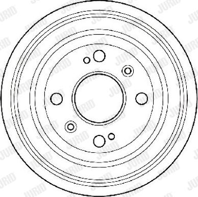 Jurid 329071J - Bremžu trumulis www.autospares.lv