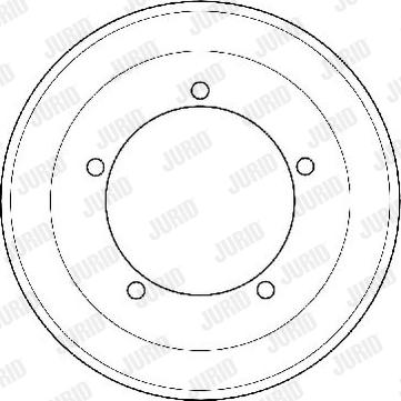 Jurid 329192J - Bremžu trumulis www.autospares.lv