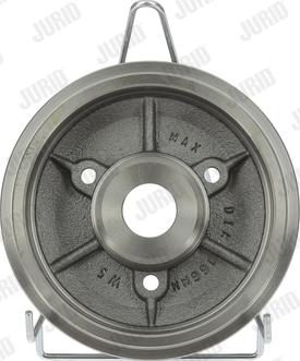 Jurid 329156J - Тормозной барабан www.autospares.lv