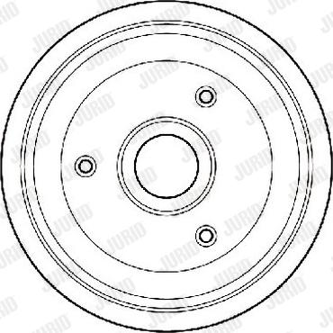 Jurid 329702J - Тормозной барабан www.autospares.lv