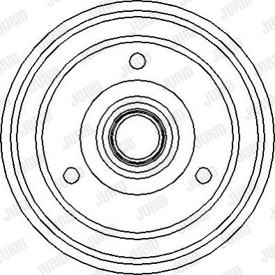 Jurid 329115J - Bremžu trumulis www.autospares.lv