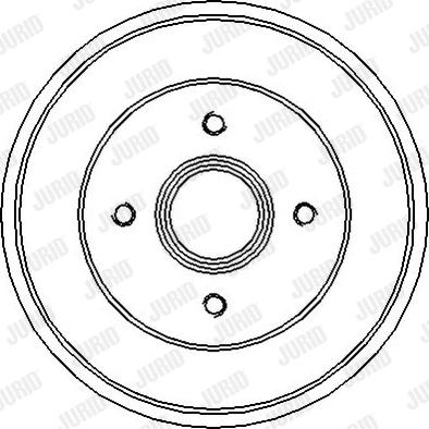 Jurid 329113J - Bremžu trumulis www.autospares.lv