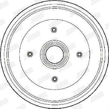 Jurid 329183J - Bremžu trumulis www.autospares.lv