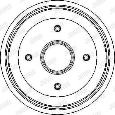 Jurid 329122J - Bremžu trumulis www.autospares.lv