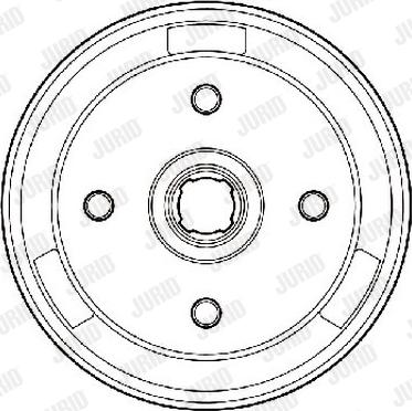 Jurid 329176J - Bremžu trumulis www.autospares.lv