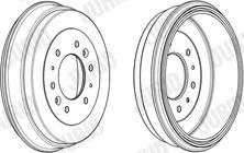 Jurid 329345J - Bremžu trumulis www.autospares.lv