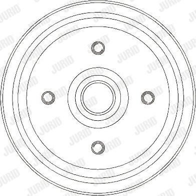 Jurid 329280J - Bremžu trumulis www.autospares.lv