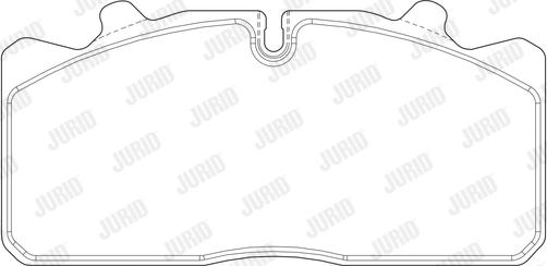 Jurid 2914405390 - Brake Pad Set, disc brake www.autospares.lv