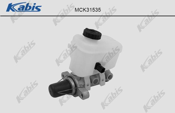 KABIS MCK31535 - Главный тормозной цилиндр www.autospares.lv