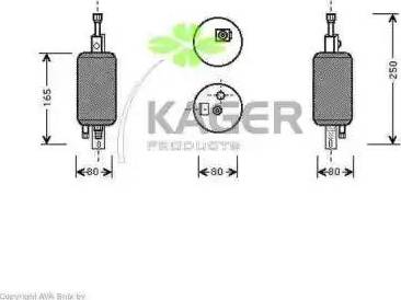 Kager 94-5560 - Blīvgredzens www.autospares.lv