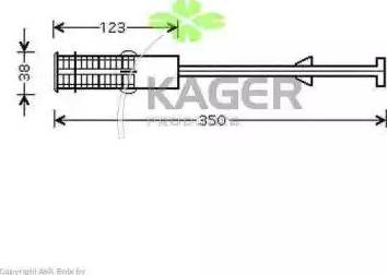 Kager 945301 - Sausinātājs, Kondicionieris www.autospares.lv