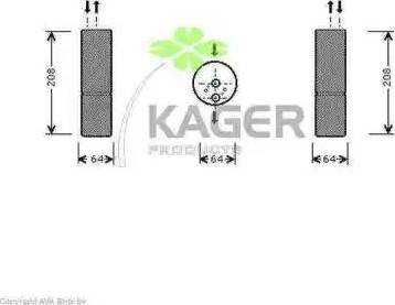 Kager 945221 - Sausinātājs, Kondicionieris autospares.lv