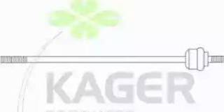 Kager 410870 - Aksiālais šarnīrs, Stūres šķērsstiepnis www.autospares.lv