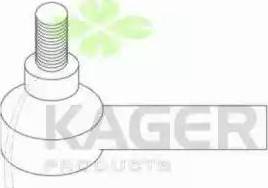 Kager 430253 - Stūres šķērsstiepņa uzgalis www.autospares.lv